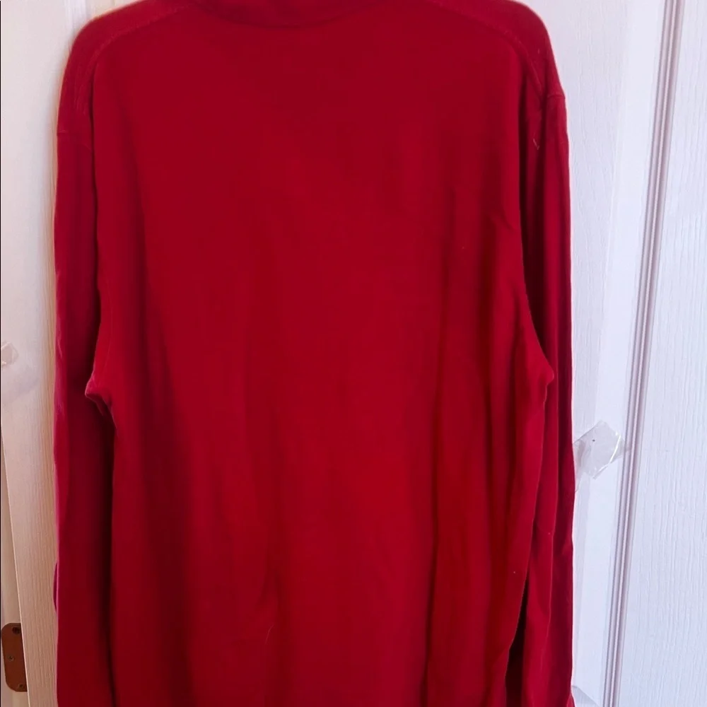 Polo by Ralph Lauren Men's Vibrant Red Polo Shirt long sleeve XL